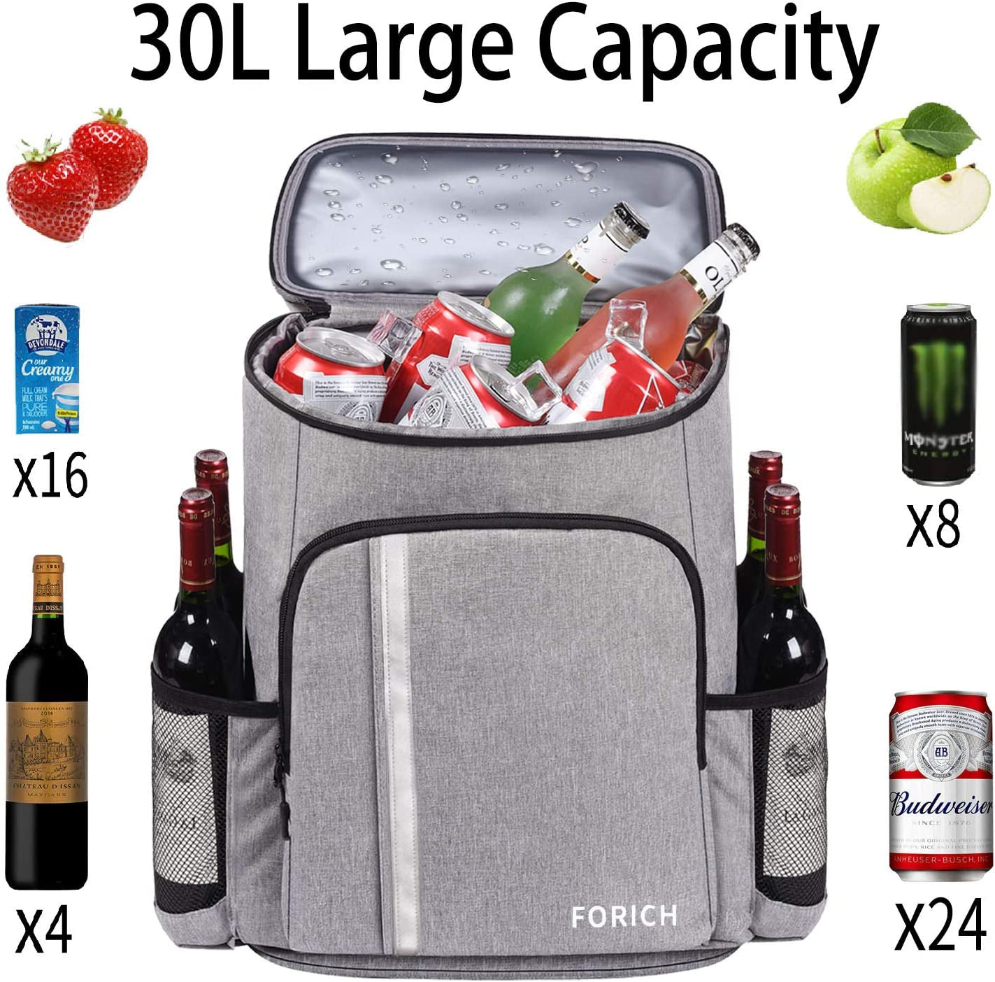  Leakproof Insulated Backpack Cooler - Your Ultimate Companion for Work, Picnics, and Adventures