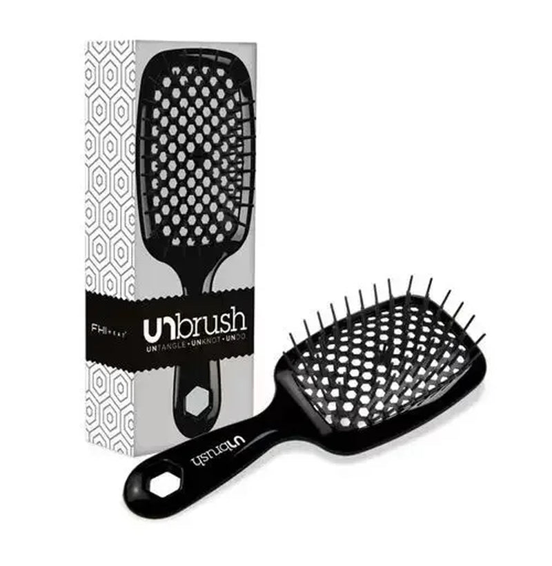 Original Fhi Heat Unbrush Hair Hollow Comb Ventilation Massage Comb Hollowing Out Hairbrush Untangle Unknot Undo Hair Care