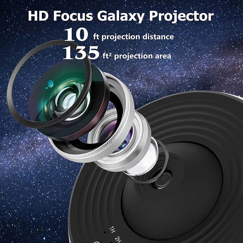 12-in-1 Galaxy Night Light Projector