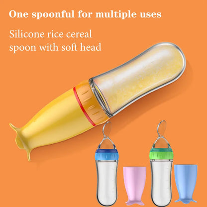 Safe Useful Silicone Baby Bottle