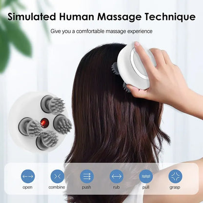 Electric Multi-Head Massager