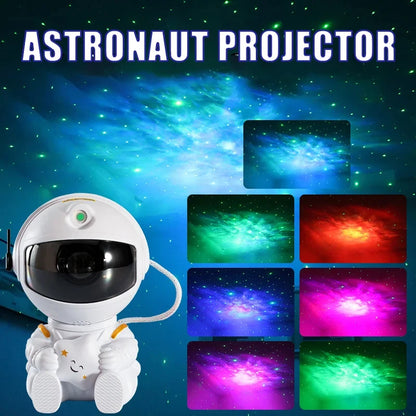 Galaxy Star Astronaut LED Projector