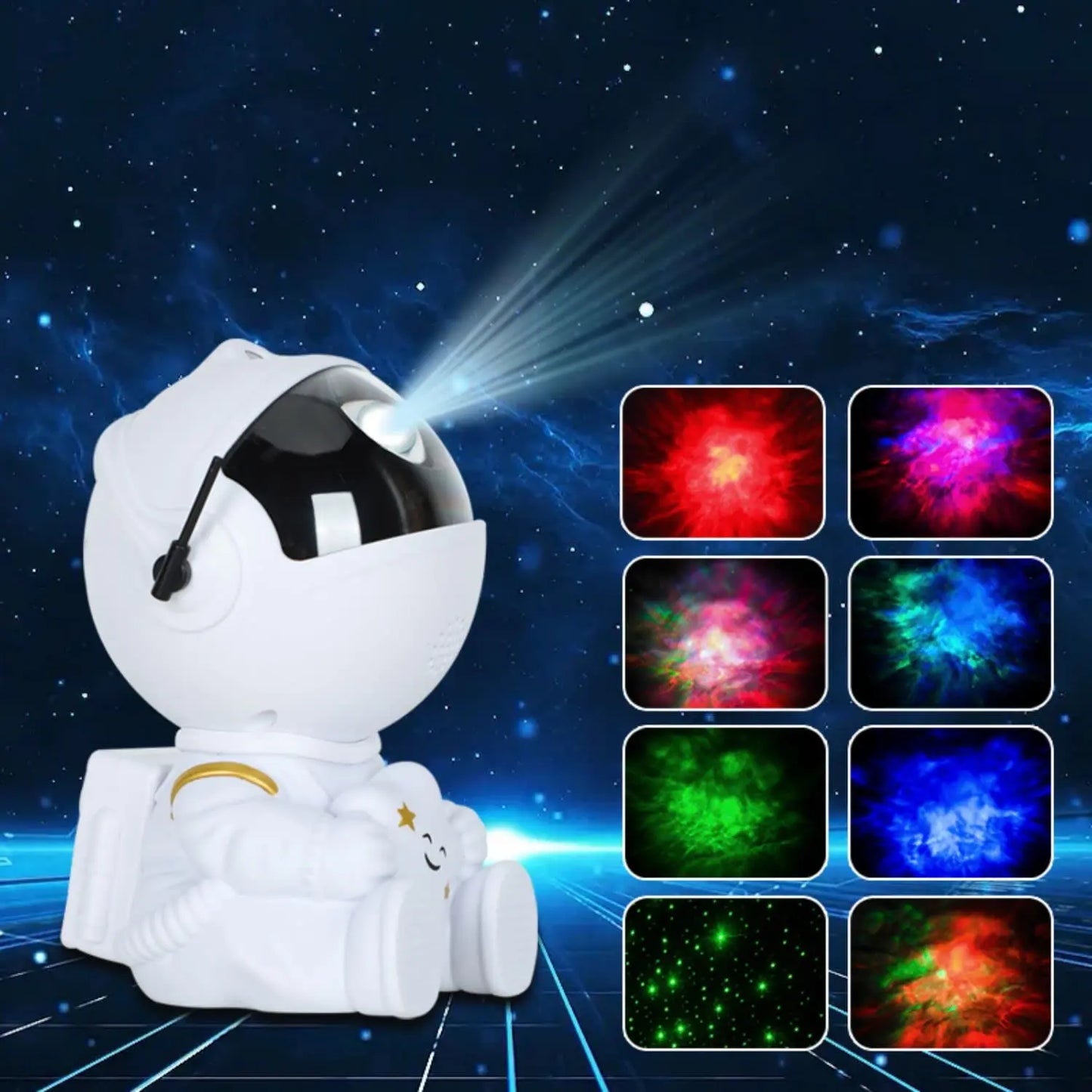 Galaxy Star Astronaut LED Projector