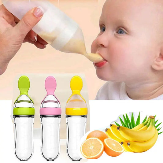 Safe Useful Silicone Baby Bottle