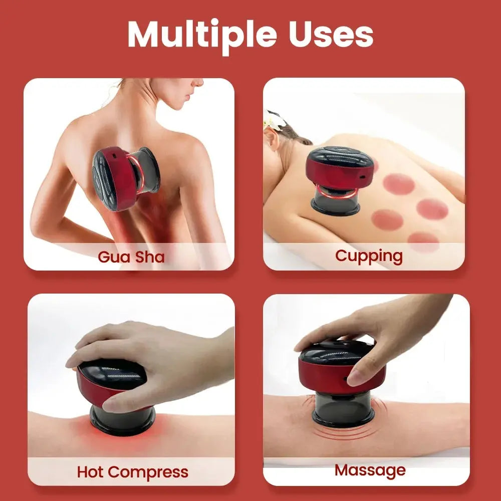 Electric Cupping Massager Device