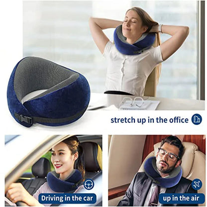 Memory Foam Neck Pillow for On-the-Go