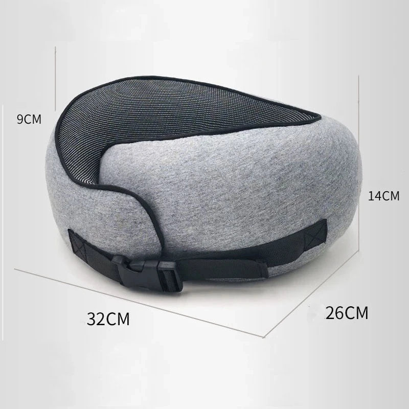 Memory Foam Neck Pillow for On-the-Go