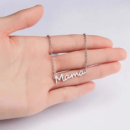 Mama Titanium Necklace: Luxury Gift Box Set